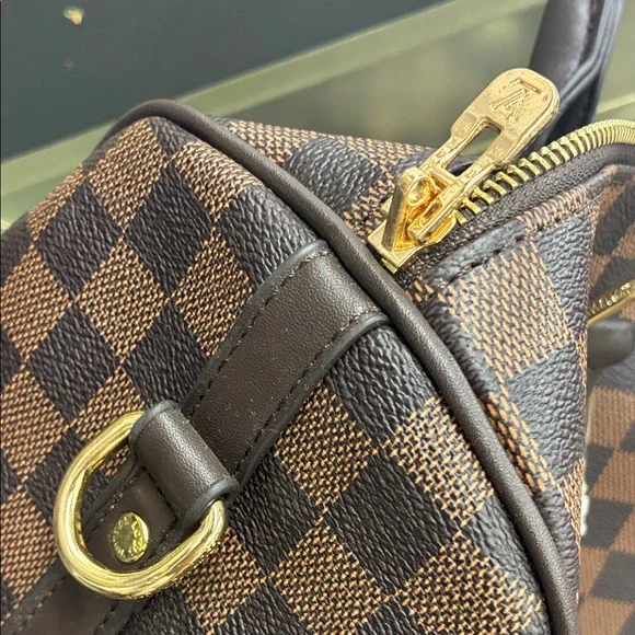 Checkered bag